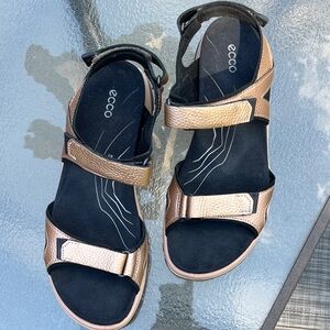 Ecco Women's Metallic Sandals